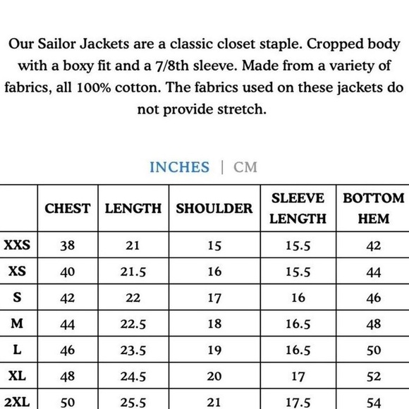 Big Bud Press Mustard Brown Corduroy Sailor Jacket - Picture 9 of 9